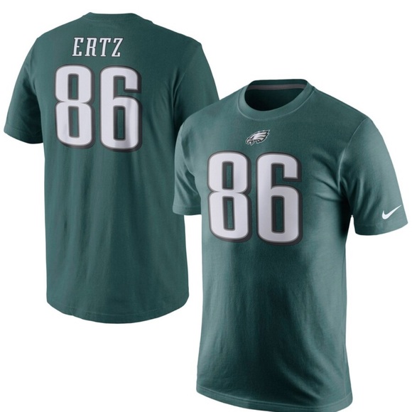 Nike Other - Men's Nike Zach Ertz Green Philadelphia Eagles Player Short Sleeve T-Shirt